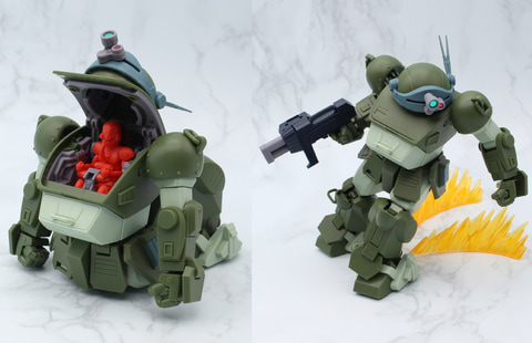 レビュー】「HG スコープドッグ用拡張パーツセット1＆2」レビュー