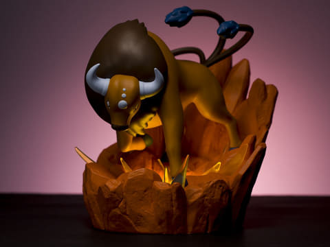 はかいこうせん」を放つ迫力満点なカビゴンやカイリューのフィギュアが