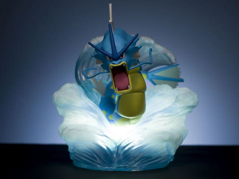 はかいこうせん」を放つ迫力満点なカビゴンやカイリューのフィギュアが