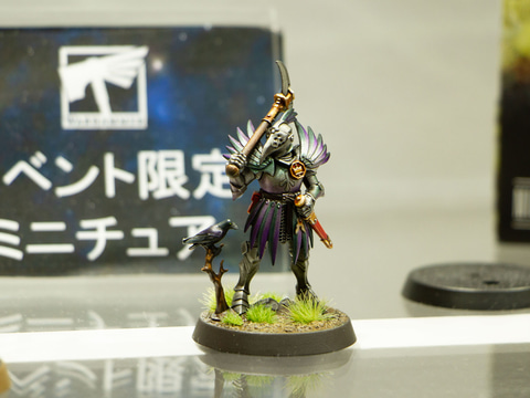 一般公開日の「ウォーハンマー」ゲームズワークショップブースから