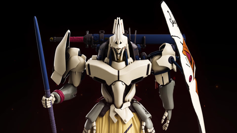 聖刻1092」より白き操兵「ニキ・ヴァシュマール」がMODEROIDに登場