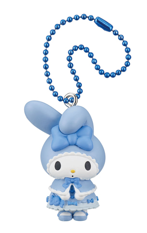 マイメロディとクロミの立体マスコットガチャ「スイート ロリータ