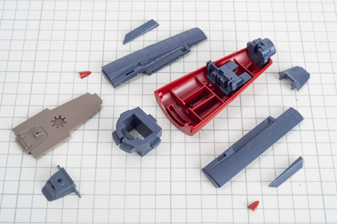 レビュー】「1/1000 宇宙戦艦ヤマト3199(第3次改装型：参戦章叙勲式典