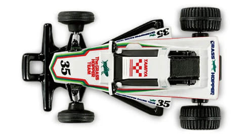 タミヤのRCバギー「グラスホッパー」、「ホーネット」がトミカになって