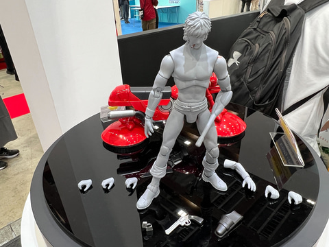 S14、「スペースコブラ」エアバイクのデコマス初展示。「アクビちゃん