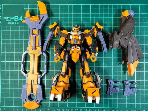 レビュー】「HG ガンレオン」レビュー 『スーパーロボット大戦Z