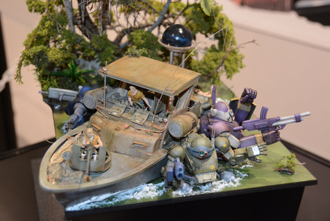 装甲騎兵ボトムズ 総合模型演習 2024」、思わず語り合いたくなる、作り