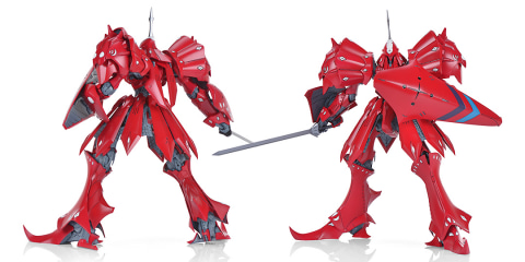 ボークス、「ファイブスター物語」より「IMS 1/100 サイレンF型」12月