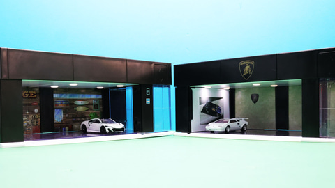 特別企画】「tomica GARAGE PREMIUM BLACK Edition/Lamborghini