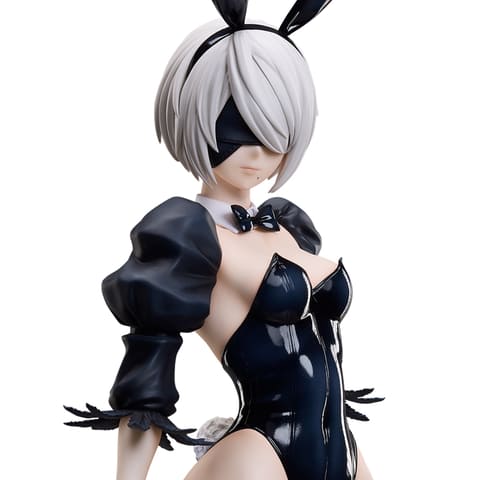 ニーア オートマタ」2Bがバニー姿でフィギュア化！ ゴーグル無し差分