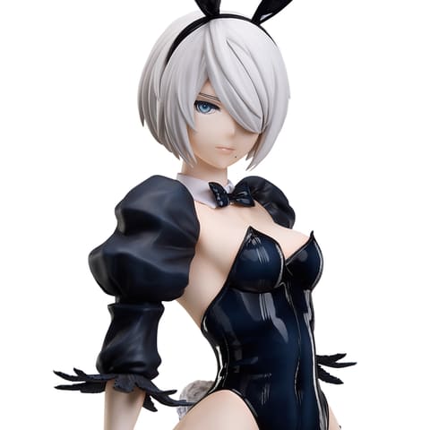 ニーア オートマタ」2Bがバニー姿でフィギュア化！ ゴーグル無し差分