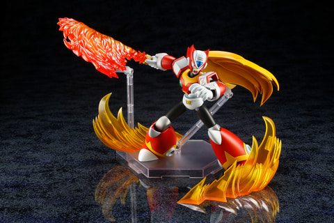ロックマンX4」より、プラモデル「エックス ライジングファイアVer