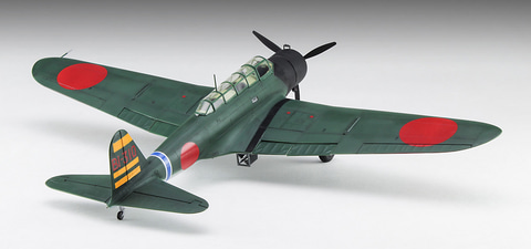 ハセガワ、1/48スケールプラモデル「中島 B5N2 九七式三号艦上攻撃機