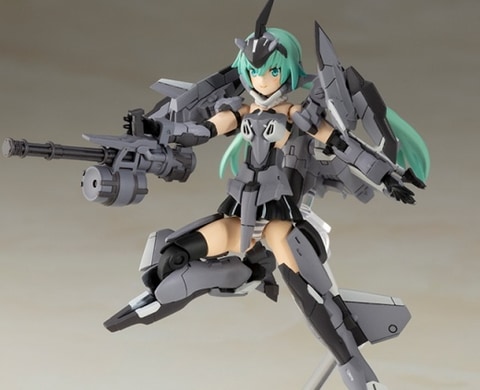 カラーがロービジへと変更！ 「フレームアームズ・ガール」より、叫び