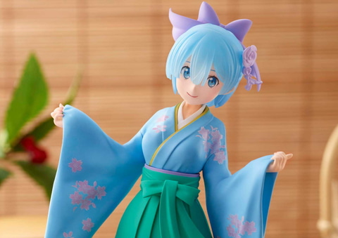 袴姿のレム・ラムフィギュアもラインナップ！ セガラッキーくじ