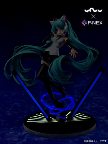 初音ミク×妖舞YOWU×F:NEXコラボ！「初音ミク 猫耳ヘッドフォンVer. 1/7