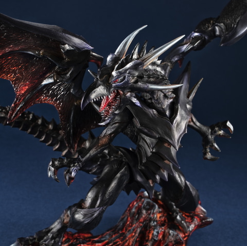 遊戯王」よりブルーアイズと対なす黒竜が立体化！ 「レッドアイズ