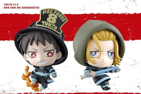 森羅や環など全7種！ 「炎炎ノ消防隊」のカプセルトイがガシャポン