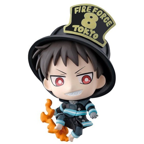 森羅や環など全7種！ 「炎炎ノ消防隊」のカプセルトイがガシャポン