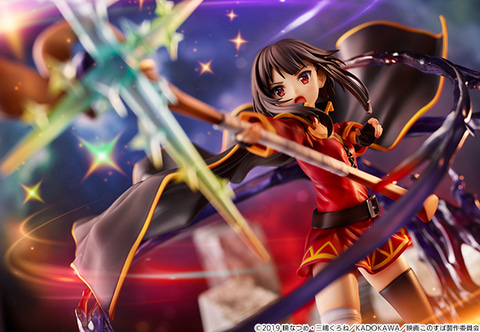 このすば」より、フィギュア「めぐみん -エクスプロージョンver.-」の