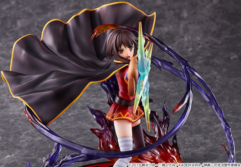 このすば」より、フィギュア「めぐみん -エクスプロージョンver.-」の