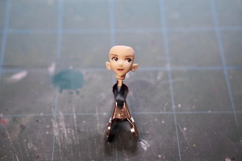 特別企画】【ちょい組み】ボークスのカラーレジンキット「キャラグミン