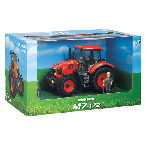 田んぼや畑で大活躍！ クボタが農業機械のミニチュアやミニカーを発売