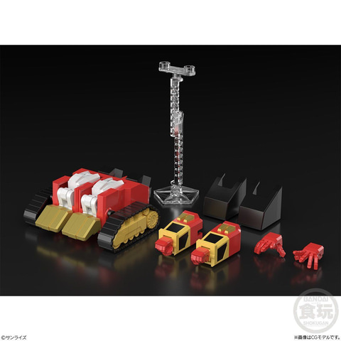 パワーダグオンが立体化！ 食玩「スーパーミニプラ 勇者指令ダグオン2