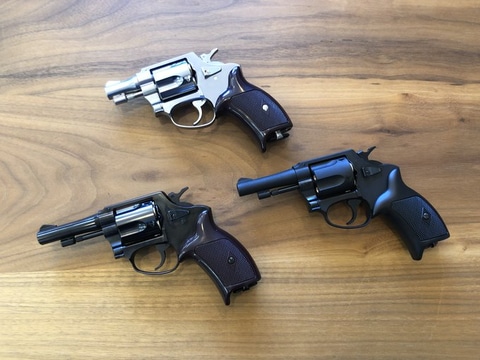 マルシン工業、ガスガン「ポリスリボルバー ヘビーウエイト製ブラック