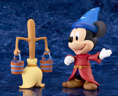 手のひらサイズで立体化！ 「ねんどろいど ミッキーマウス Fantasia