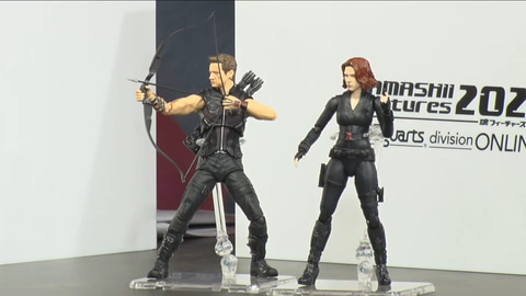 S.H.Figuarts ホークアイ/ブラック・ウィドウ」が10月に発売！ - HOBBY