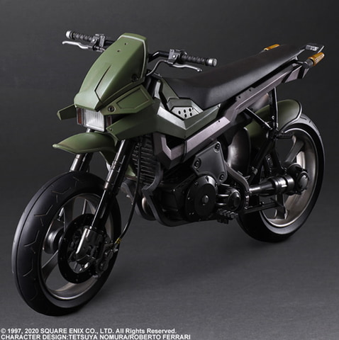 FFVII REMAKE」ジェシーが“バイク”とセットでPLAY ARTS改に登場