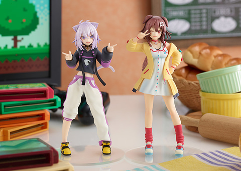 ホロライブ」より「戌神ころね」＆「猫又おかゆ」のフィギュアが予約