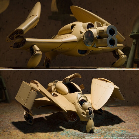 風の谷のナウシカ」のガンシップが立体化！「想造ガレリア ガンシップ