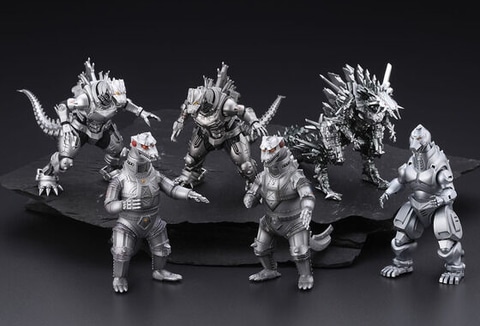 昭和から平成までのメカゴジラが大集結！「激造シリーズ メカゴジラ