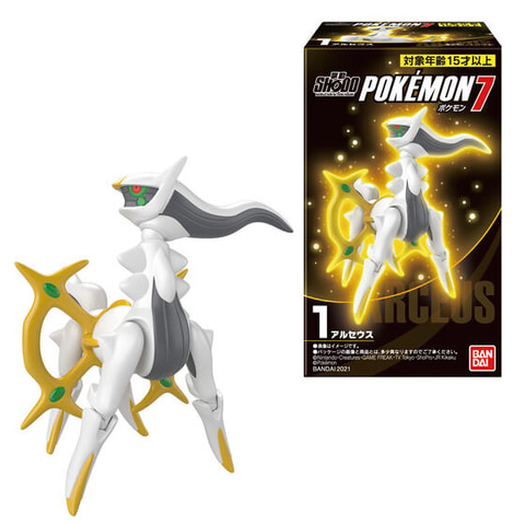 SHODO」シリーズのポケモン第7弾が登場。食玩フィギュア「SHODO