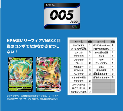 ポケモン、12月17日発売のTCG「ポケカ剣盾 スタートデッキ100」デッキ