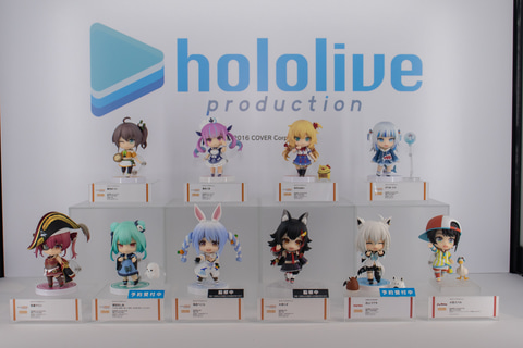 ワンホビ35】ホロライブのねんどろいど大集合！新作・兎田ぺこら＆大神