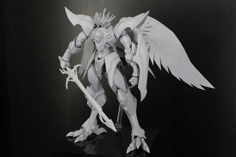 3魔神が合体した究極の姿、「合体魔神レイアース」が「MODEROID」にて