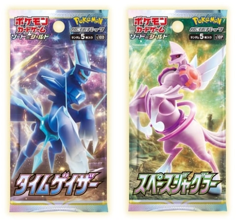 ポケカの新拡張パック「タイムゲイザー」、「スペースジャグラー」と