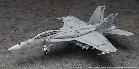 ハセガワ、「エースコンバット7 」より「F/A-18F スーパー ホーネット
