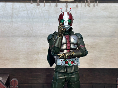 仮面ライダー THE NEXT」版「仮面ライダーV3」が参考展示【#魂ストア