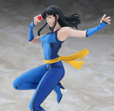 ハセガワのレジンフィギュア「『キャッツ・アイ』来生 瞳」完成見本が