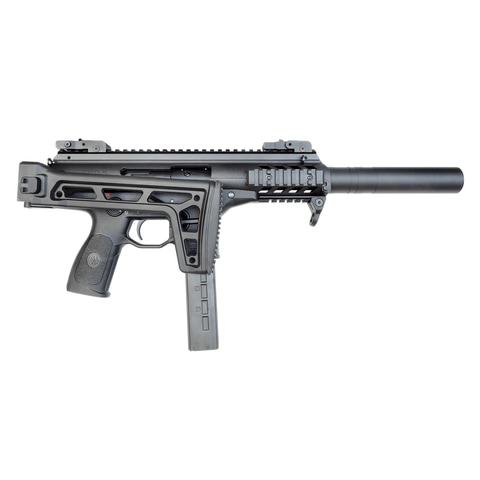 ガスブローバック「PMX」に「サイレンサー」と「ピカティニーレイル