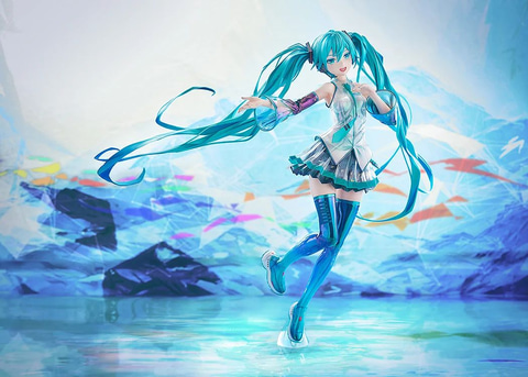 グッスマ、フィギュア「初音ミク 0x27 Eternal Stream」本日出荷開始