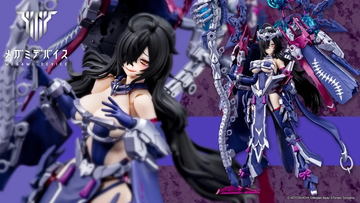 メガミデバイス】「PUNI☆MOFU 黒マオ/雪トゥ」が商品化決定。2025年春