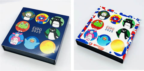 ミャクミャクとJRグループ7社キャラが共演 アクスタ・ピンバッジなど