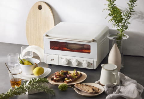 ブルーノ、スチームトースターに明るい定番色ホワイト - 家電 Watch