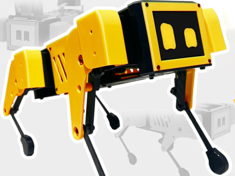 四足歩行のロボット犬 ChatGPTで会話できる - 家電 Watch