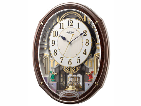 リズム時計、大胆なからくりパフォーマンスと48曲のメロディを搭載した